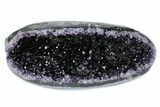 Wide, Sparkling Purple Amethyst Geode - Uruguay #379329-1